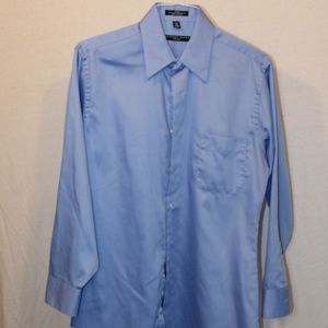 Geoffrey Beene Fitted Mens Shirt 15 1/2 x 32/33